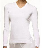 ADAM Long Sleeve Vee Shirt